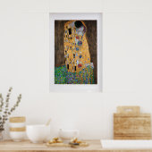 Le Baiser de Gustav Klimt Impression d'art vintag (Cuisine)