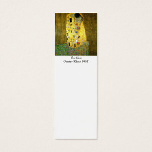 Le baiser par le signet de Gustav Klimt