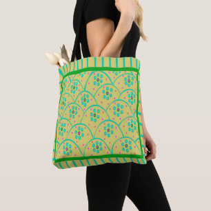 Le Baja fleurit le Sac fourre-tout jaune