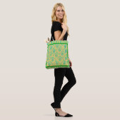 Le Baja fleurit le Sac fourre-tout jaune (Sur le modèle)