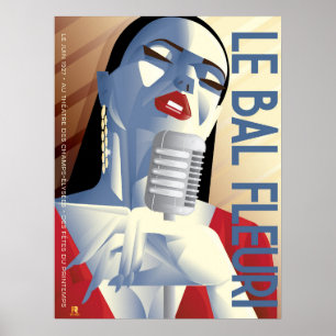 LE BAL FLEURI-poster Poster