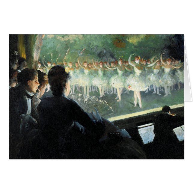 Le ballet blanc (Devant horizontal)