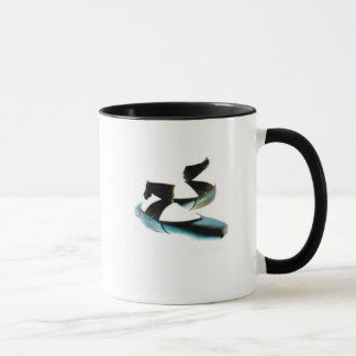Le ballet Pointe chausse la tasse (noir et blanc)