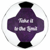 Le ballon de football limite (Devant)