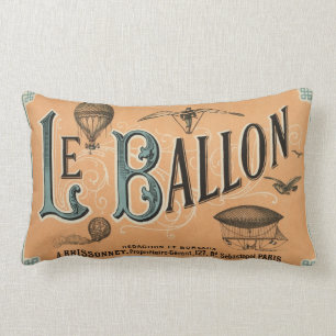 Le Ballon - Frans aeronautisch tijdschrift 1883 Kussen
