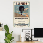 Le Ballon Poster (Thuiskantoor)
