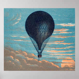 Le Ballon poster montgolfière