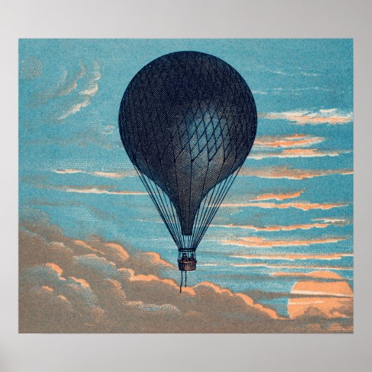 Le Ballon poster montgolfière (Devant)