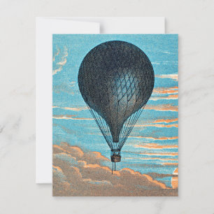 Le Ballon van E. Pichot Notitiekaartje