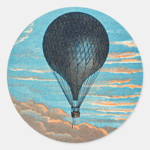 Le Ballon van E. Pichot Ronde Sticker