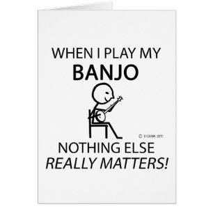 Le banjo rien d'autre importe