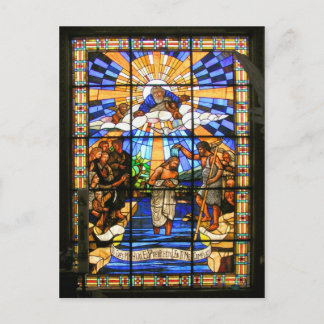 Le Baptême du Christ - Verre tendu - Carte postale