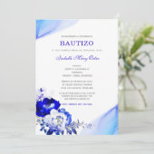 Le Baptême et Premier Anniversaire invitation de n (Debout devant)