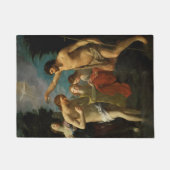 "Le baptême tapis de plancher d'art de Christ" (Devant)