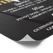 Le Bar Suit Tuxedo Poster Signer Réception de mari (Coin)