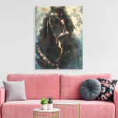 Le baroque friésien - Toile Enveloppée (Insitu(Salon))