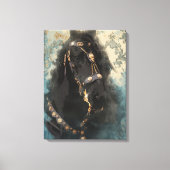 Le baroque friésien - Toile Enveloppée (Recto)