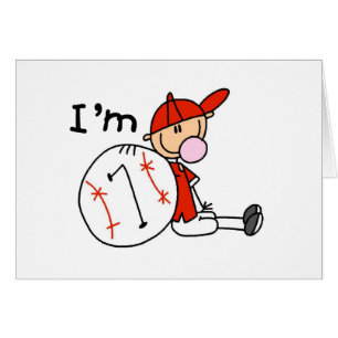 Le base-ball du garçon j'ai 7 ans