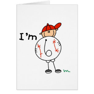 Le base-ball du garçon je suis 6 T-shirts et