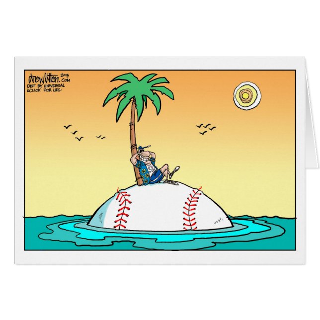 Le base-ball est la vie (Devant horizontal)