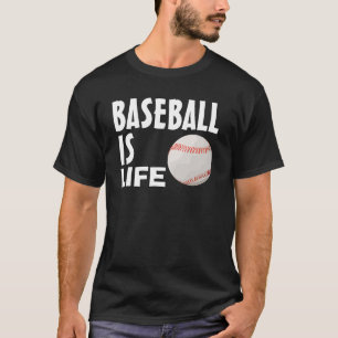 Le base-ball est la vie, T-shirts
