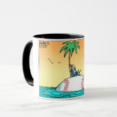 Le base-ball est tasse de café de la vie (Devant gauche)