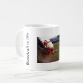 Le base-ball est tasse de la vie (Devant gauche)