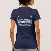 Le base-ball n'est pas un T-shirt de marine de (Dos)