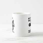 Le Baseball est Facile Mug Drôle (Centre)