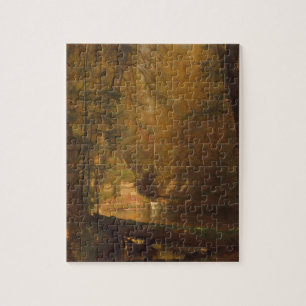 Le bassin aux truites (1870) Œuvre d'art - Puzzle