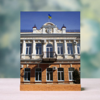 Le bâtiment du conseil municipal de Melitopol