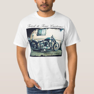 Le bâtiment rêve le T-shirt vintage de couperet de