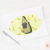 Le Beau Bean Dog Sticker (Enveloppe)