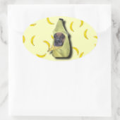 Le Beau Bean Dog Sticker (Sac)