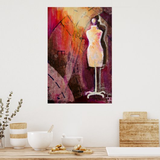 Le Beau Idéal - Impression en toile (Cuisine)