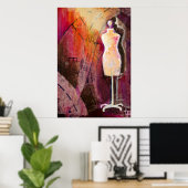 Le Beau Idéal - Impression en toile (Bureau à domicile)