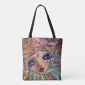 Le beau sac fourre-tout 'tâchent d'être happy (Dos)