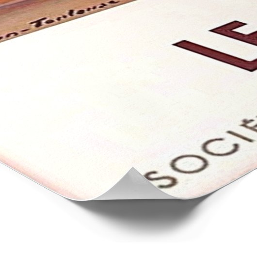 LE BEAUJOLAIS POSTER (Hoek)