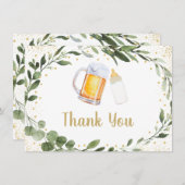 Le bébé brasse du Merci vert de la bière (Devant / Derrière)