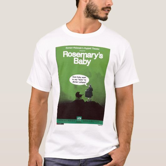Le bébé de Rosemary - T-shirt de satire de (Devant)
