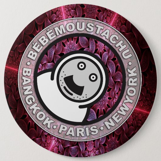 le bébé moustatchu - button - 002 (Voorkant)