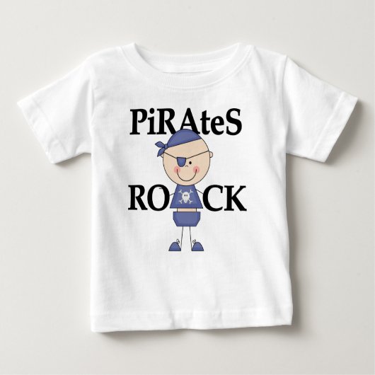 Le bébé pirate des T-shirts et des cadeaux de (Devant)