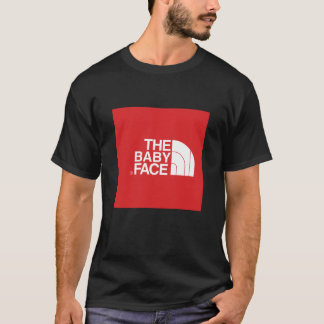 Le Bébé Visage | T-Shirt de Marque Extérieure Drôl