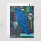 Le bibliothécaire - Carte postale (Devant / Derrière)