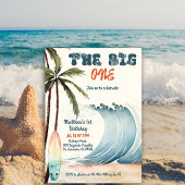 Le Big One Surfe Sur Une Grande Vague Invitation A