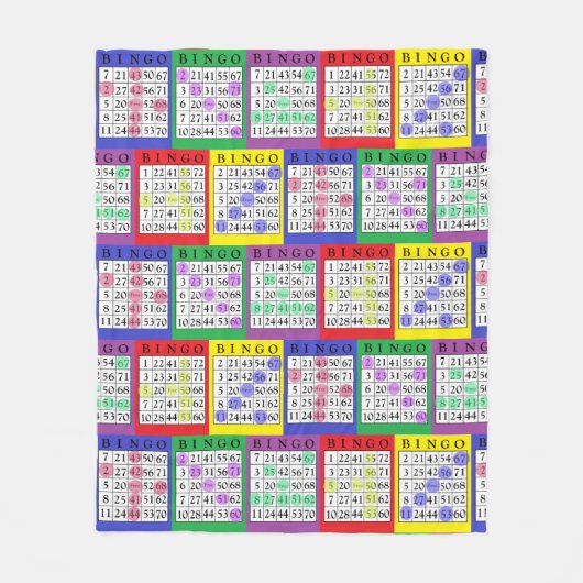 Le BINGO-TEST carde la couverture chanceuse (Devant)