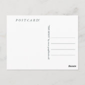 Le bison - Carte postale (Dos)