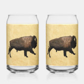 Le Bison De Galage Sur Papier Ancien (Recto)