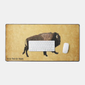 Le Bison De Galage Sur Papier Ancien (Clavier et souris)