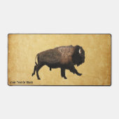 Le Bison De Galage Sur Papier Ancien (Recto)